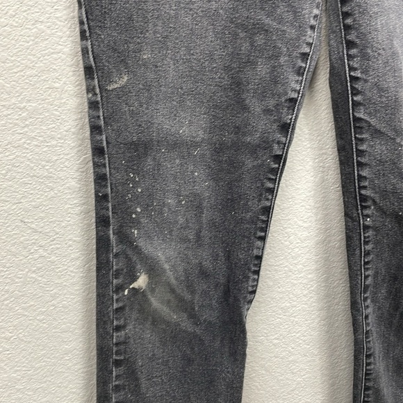The Ragged Priest High Rise Straight Leg Jeans Antique Faded Black Sz 30 - Picture 2 of 14